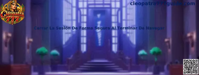 Guía de Cleopatra 777 para cerrar la sesión de forma segura al terminar de navegar