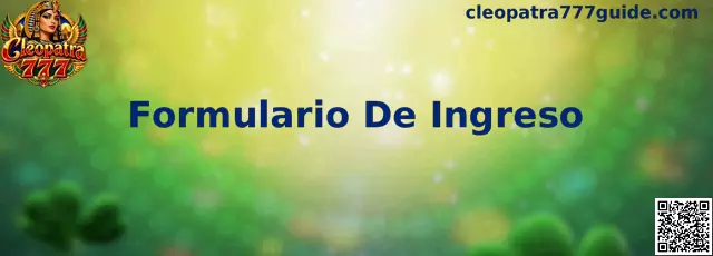 Ejemplo visual de un Formulario De Ingreso para revisar campos y medidas de seguridad