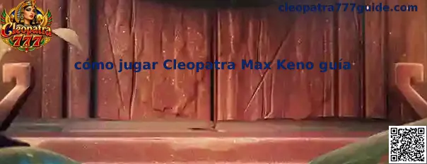 Imagen ilustrativa de Cleopatra Max Keno para acompañar la guía de números, tarjetas y bonos