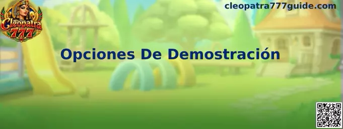 Opciones De Demostración Cleopatra 777