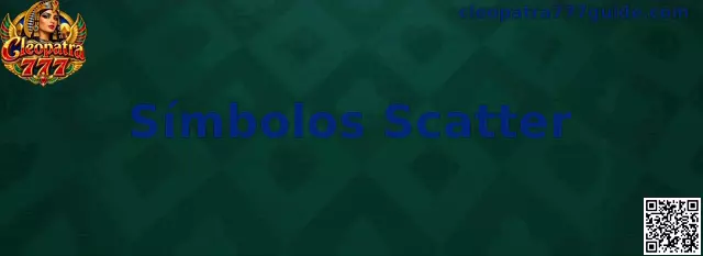 Referencia visual sobre Símbolos Scatter de temática egipcia en Cleopatra 777