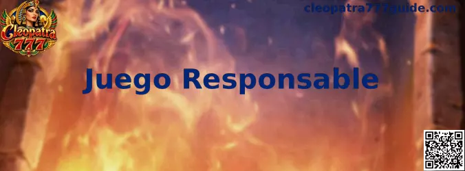 Información de juego responsable de Cleopatra 777